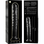 NEBULA SERIES BY IBIZA - Modell 16 Dildo Glas Transparent 18,5 cm - Ø 3 cm
