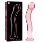 NEBULA SERIES BY IBIZA - Modell 18 Glas-Dildo Rosa 18,5 cm