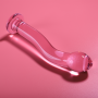 NEBULA SERIES BY IBIZA - Modell 18 Glas-Dildo Rosa 18,5 cm