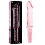 NEBULA SERIES BY IBIZA - Modell 24 Glas-Dildo Rosa 28,5 cm