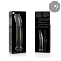 NEBULA SERIES BY IBIZA - Modell 9 Glas-Dildo Transparent 15,5 cm