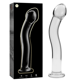 NEBULA SERIES BY IBIZA - Modell 18 Dildo Glas Transparent 18,5 cm