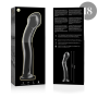 NEBULA SERIES BY IBIZA - Modell 18 Dildo Glas Transparent 18,5 cm