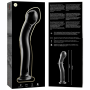 NEBULA SERIES BY IBIZA - Modell 18 Dildo Glas Transparent 18,5 cm