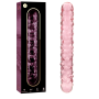 NEBULA SERIES BY IBIZA - Modell 15 Dildo aus rosa Borosilikatglas 18,5 cm
