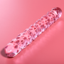 NEBULA SERIES BY IBIZA - Modell 15 Dildo aus rosa Borosilikatglas 18,5 cm