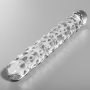 NEBULA SERIES BY IBIZA - Modell 15 Dildo Glas Transparent 18,5 cm