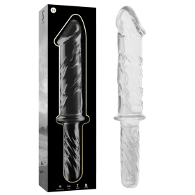 NEBULA SERIES BY IBIZA - Modell 24 Glas-Dildo Transparent 28,5 cm