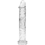 NEBULA SERIES BY IBIZA - Modell 12 Klarer Glas-Dildo 17 cm -Ø- 3,5 cm