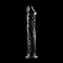 NEBULA SERIES BY IBIZA - Modell 12 Klarer Glas-Dildo 17 cm -Ø- 3,5 cm