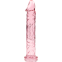NEBULA SERIES BY IBIZA - Modell 12 Dildo aus Borosilikatglas Rosa 17 cm