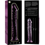 NEBULA SERIES BY IBIZA - Modell 12 Dildo aus Borosilikatglas Rosa 17 cm
