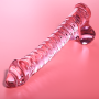 NEBULA SERIES BY IBIZA - Modell 23 Glas-Dildo Rosa 21,5 cm - Ø 4 cm