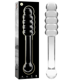 NEBULA SERIES BY IBIZA - Modell 20 Dildo aus klarem Borosilikatglas 20,5 cm