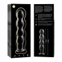 NEBULA SERIES BY IBIZA - Modell 10 Glas-Dildo Transparent 16,5 cm