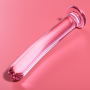 NEBULA SERIES BY IBIZA - Modell 17 Glas-Dildo Rosa 18,5 cm - Ø 3 cm