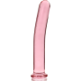 NEBULA SERIES BY IBIZA - Modell 17 Glas-Dildo Rosa 18,5 cm - Ø 3 cm