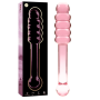 NEBULA SERIES BY IBIZA - Modell 20 Glas-Dildo Rosa 20,5 cm - Ø 3 cm