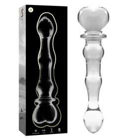 NEBULA SERIES BY IBIZA - Modell 21 Dildo aus transparentem Borosilikatglas 20,5 cm