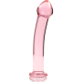 Nebula Series by Ibiza - Modell 11 Dildo aus rosa Borosilikatglas, 16 cm Länge