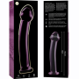 Nebula Series by Ibiza - Modell 11 Dildo aus rosa Borosilikatglas, 16 cm Länge
