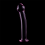 Nebula Series by Ibiza - Modell 11 Dildo aus rosa Borosilikatglas, 16 cm Länge