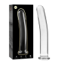 NEBULA SERIES BY IBIZA - Modell 8 Klarer Glas-Dildo 14,5 cm