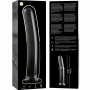 NEBULA SERIES BY IBIZA - Modell 17 Transparenter Glaskristall-Dildo 18,5 cm