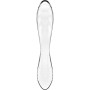 SATISFYER Dazzling Crystal Transparenter Glasdildo mit doppelter Textur