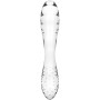 SATISFYER Dazzling Crystal Transparenter Glasdildo mit doppelter Textur