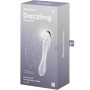 SATISFYER Dazzling Crystal Transparenter Glasdildo mit doppelter Textur