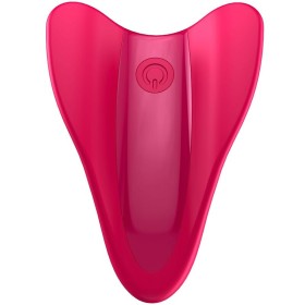 SATISFYER High Fly Finger Vibrator Fuchsia – Leistungsstarker, wasserdichter Silikon-Vibrationsstift