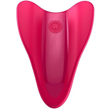 SATISFYER High Fly Finger Vibrator Fuchsia – Leistungsstarker, wasserdichter Silikon-Vibrationsstift
