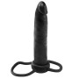 Anal Fantasy - Doppelpenetration Silikon-Dildo mit Penisring