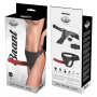 HARNESS ATTRACTION - Brant 19 cm -O- 4 cm realistisches Strap-On Harness