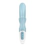 SATISFYER LOVE ME Rabbit Vibrator Blau – Doppelte Stimulation für G-Punkt und Klitoris