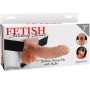 Fetish Fantasy Series - 7 Zoll Hohler Strap-On mit Kugeln 17,8 cm Hautfarben