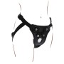 GET REAL - Strap-On Pleasure Harness Schwarz - Verstellbarer Komfort für Paare