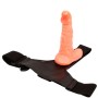 BAILE - Verstellbares Harness mit realistischem Penis und Ultra Passionate Slip 15,5 cm