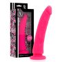 DELTA CLUB - Dildo mit Harness aus medizinischem Silikon, 20 cm, rosa