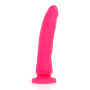 DELTA CLUB - Dildo mit Harness aus medizinischem Silikon, 20 cm, rosa