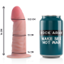 ROCKARMY - Realistischer Dual Density Tiger Dildo 14 cm mit Arnes