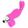 OHMAMA - Stimulierender Finger-Vibrator mit Rabbit-Aufsatz