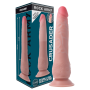 ROCKARMY - Realistischer Dual Density Crusader Dildo 21,5 cm mit PU-Leder-Harness