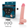 ROCKARMY Premium Kingcobra Liquid Silikon Dildo mit Armband 24 cm