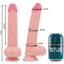 ROCKARMY Premium Kingcobra Liquid Silikon Dildo mit Armband 24 cm