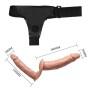 BAILE Ultra Passionate Doppel-Dildo mit verstellbarem Harness