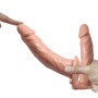 BAILE Ultra Passionate Doppel-Dildo mit verstellbarem Harness