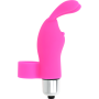 OHMAMA - Stimulierender Finger-Vibrator mit Rabbit-Aufsatz