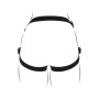GET REAL - Strap-On Harness Schwarz mit Verstellbaren Riemen